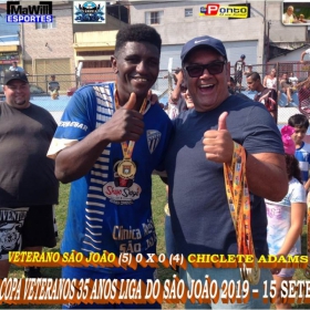 3ª COPA VETERANOS -35 ANOS -LIGA SÃO JOÃO
