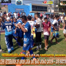 3ª COPA VETERANOS -35 ANOS -LIGA SÃO JOÃO