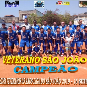 3ª COPA VETERANOS -35 ANOS -LIGA SÃO JOÃO