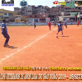 3ª COPA VETERANOS -35 ANOS -LIGA SÃO JOÃO