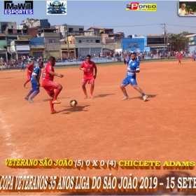 3ª COPA VETERANOS -35 ANOS -LIGA SÃO JOÃO