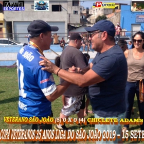 3ª COPA VETERANOS -35 ANOS -LIGA SÃO JOÃO