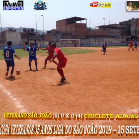 3ª COPA VETERANOS -35 ANOS -LIGA SÃO JOÃO