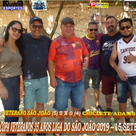 3ª COPA VETERANOS -35 ANOS -LIGA SÃO JOÃO