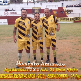 15º CAMPEONATO SUB-40 - SERVIDORES -2019