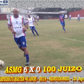 15º CAMPEONATO SUB-40 - SERVIDORES -2019