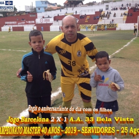 15º CAMPEONATO SUB-40 - SERVIDORES -2019