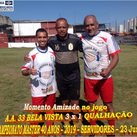 15º CAMPEONATO SUB-40 - SERVIDORES -2019