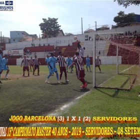 15º CAMPEONATO SUB-40 - SERVIDORES -2019