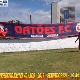 15º CAMPEONATO SUB-40 - SERVIDORES -2019