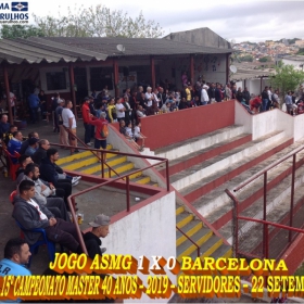 15º CAMPEONATO SUB-40 - SERVIDORES -2019