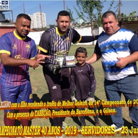 15º CAMPEONATO SUB-40 - SERVIDORES -2019