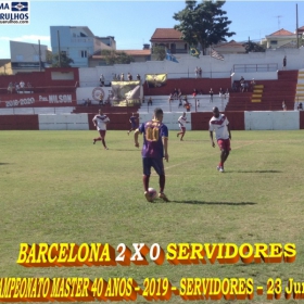 15º CAMPEONATO SUB-40 - SERVIDORES -2019