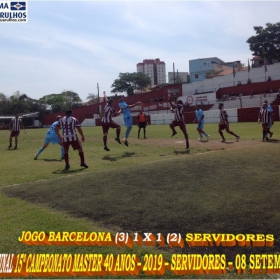 15º CAMPEONATO SUB-40 - SERVIDORES -2019