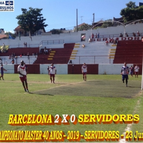 15º CAMPEONATO SUB-40 - SERVIDORES -2019