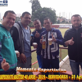 15º CAMPEONATO SUB-40 - SERVIDORES -2019