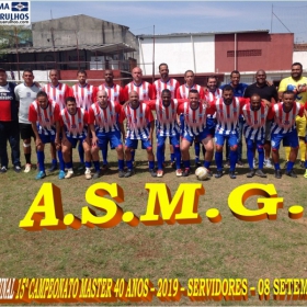 15º CAMPEONATO SUB-40 - SERVIDORES -2019