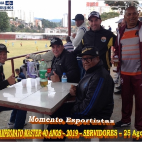 15º CAMPEONATO SUB-40 - SERVIDORES -2019