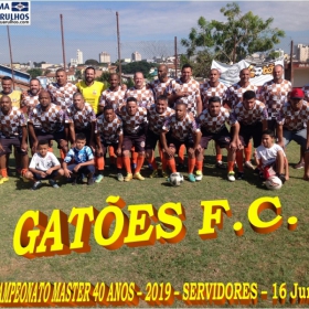 15º CAMPEONATO SUB-40 - SERVIDORES -2019