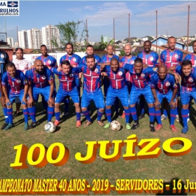 15º CAMPEONATO SUB-40 - SERVIDORES -2019