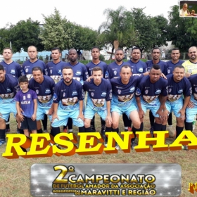 2º CAMPEONATO DE FUTEBOL MARA VITTI 2019