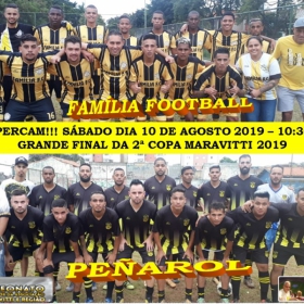 2º CAMPEONATO DE FUTEBOL MARA VITTI 2019