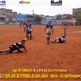 5ª COPA LIGA SÃO JOÃO DE SÁBADO - 2019