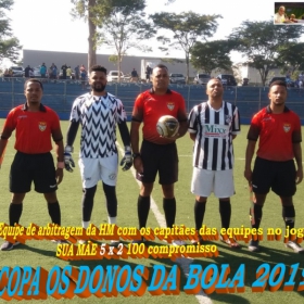 5ª COPA OS DONOS DA BOLA 2019