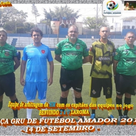 1ª TAÇA GRU DE FUTEBOL AMADOR 2019.