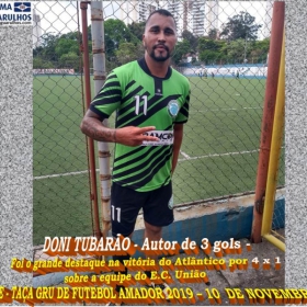 1ª TAÇA GRU DE FUTEBOL AMADOR 2019.