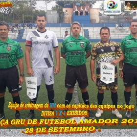 1ª TAÇA GRU DE FUTEBOL AMADOR 2019.