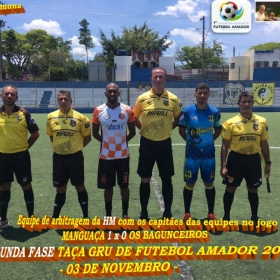 1ª TAÇA GRU DE FUTEBOL AMADOR 2019.