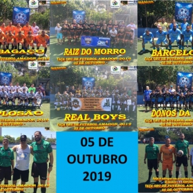 1ª TAÇA GRU DE FUTEBOL AMADOR 2019.