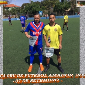 1ª TAÇA GRU DE FUTEBOL AMADOR 2019.