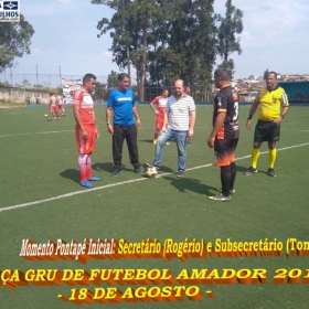 1ª TAÇA GRU DE FUTEBOL AMADOR 2019.