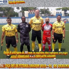 1ª TAÇA GRU DE FUTEBOL AMADOR 2019.