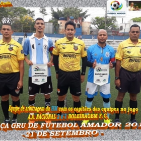 1ª TAÇA GRU DE FUTEBOL AMADOR 2019.