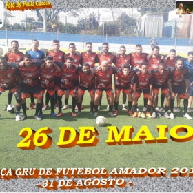 1ª TAÇA GRU DE FUTEBOL AMADOR 2019.