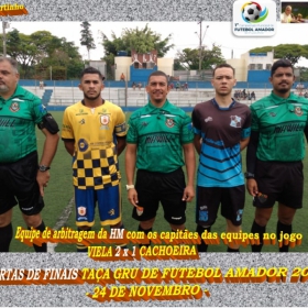 1ª TAÇA GRU DE FUTEBOL AMADOR 2019.