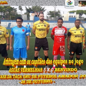 1ª TAÇA GRU DE FUTEBOL AMADOR 2019.