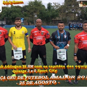 1ª TAÇA GRU DE FUTEBOL AMADOR 2019.