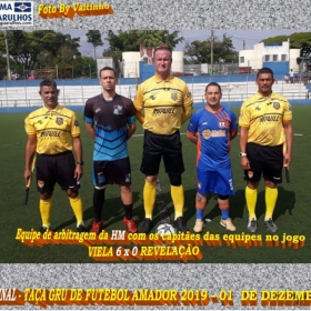 1ª TAÇA GRU DE FUTEBOL AMADOR 2019.