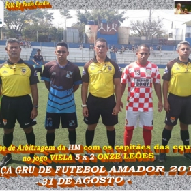 1ª TAÇA GRU DE FUTEBOL AMADOR 2019.