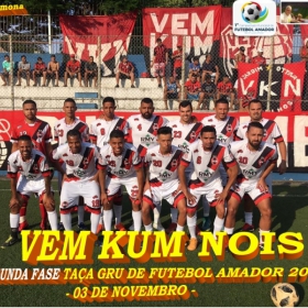 1ª TAÇA GRU DE FUTEBOL AMADOR 2019.