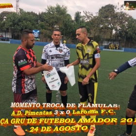 1ª TAÇA GRU DE FUTEBOL AMADOR 2019.