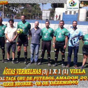 1ª TAÇA GRU DE FUTEBOL AMADOR 2019.