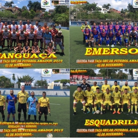 1ª TAÇA GRU DE FUTEBOL AMADOR 2019.