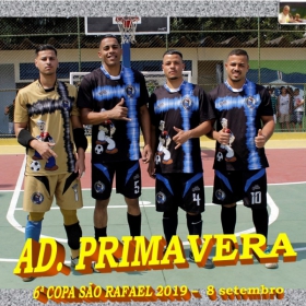 6ª COPA SÃO RAFAEL DE FUTSAL 2019