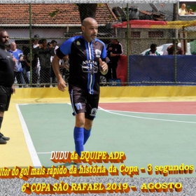 6ª COPA SÃO RAFAEL DE FUTSAL 2019