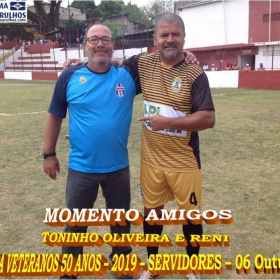 SERVIDORES COPA VETERANOS SUB-50 ANOS - 2019